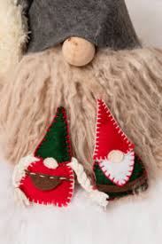 Homemade felt christmas tree decorations. Easy Felt Christmas Ornaments Felt Decorations To Make Gnomes