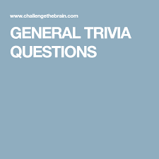 Only true fans will be able to answer all 50 halloween trivia questions correctly. General Trivia Questions Trivia Questions Trivia Trivia Quiz Questions