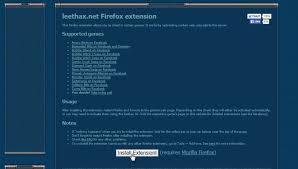 Instalar leethax haciendo click en el botón «install extension». Inicio Trucos Candy Crush Saga