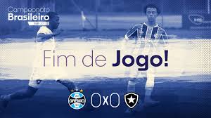Horário e canal onde vai passar o jogo do grêmio hoje e todos os próximos jogos de 2020 já marcados ao vivo na tv ou online. Gremio Fbpa Fim De Jogo Gremio 0x0 Botafogo Pela Facebook