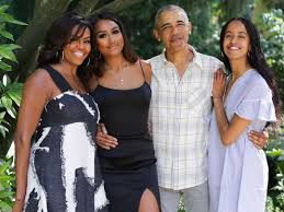 Heather and michelle are such lovely pets, and i like it, how nice they play together. Michelle Obama Shares Rare Family Photo For Thanksgiving