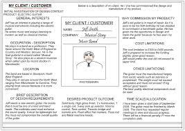 Client Customer Profile Sheet Client Profile Design Clients Profile Template