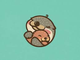 Teething Baby Animal Logo Baby Logo Baby Icon