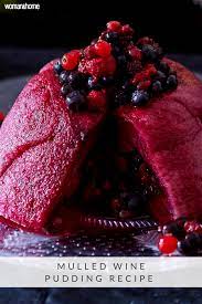 Mulled Wine Pudding Recipe Recipes Pudding Recipes Christmas Cake Recipes