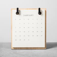 A Modern Alternative To Traditional Wall Calendars The 2018 Wood Desktop Paperboard Calen Hearth Hand With Magnolia Beautiful Bedroom Decor Desktop Calendar