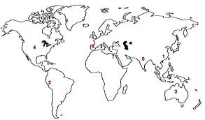 Search images from huge database containing over 620,000 coloring pages. Drawing Of World Map Coloring Page Netart