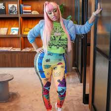 Apparently, nicki was going broke and needed to make some quick dollars to pay the rent! The Green T Shirt From Nicki Minaj On The Account Instagram Nickiminaj Spotern