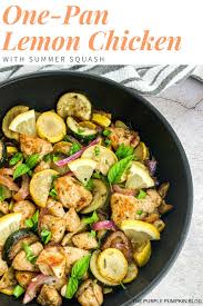 Maybe you would like to learn more about one of these? One Pan Lemon Chicken With Summer Squash Ready In 30 Minutes