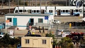 Law enforcement officers respond to the scene of a shooting at a santa clara valley transportation authority (vta) facility on wednesday, may 26, 2021, in san jose, calif. Tf42n2qj Lpo8m