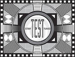 Black And White Printer Test Image Retro Tv Test Pattern Test Card Retro Tv Old Tv