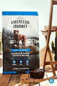 American Journey Is Full Of Nutritious Ingredients That Fuel Your Pet S Everyday Adventures The Dog Food Recipes Salmon And Sweet Potato Sweet Potato Recipes