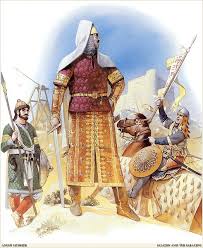 Great General And Sultan Of The Ayyubid Dynasty Saladin Looking At The Walls Of Jerusalem Warriors Illustration Historical Warriors Historical Art