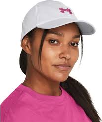 Under Armour Womens UA Blitzing Adjustable Cap Halo Gray/Astro Pink