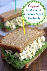 Copycat Chik A Fil Chicken Salad Recipe Make Your Own Sandwiches Mom Foodie Blommi Recipes Chicken Recipes Chicken Salad Sandwich Recipe