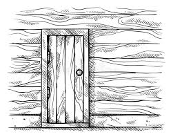How to create a gallery wall in 8 simple steps. Sketch Hand Drawn Old Rectangular Wooden Door In Wall Wooden Frame Vector Stock Vector Illustration Of Architecture Gothic 137559661