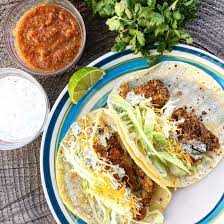 If too thin, add more sour cream. Almond Battered Fish Tacos With Creamy Cilantro Lime Sauce Artful Palate