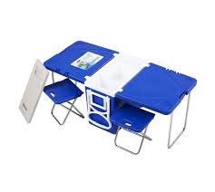 Because the furniture you choose is a reflection of your company, it's important to take special care when choosing tables for each area of your office. Folding Table Chair Set Blue 28l Cooler Box Camping Tables Camping Tables Camping Furniture Camping Sports Outdoor Travel Makro Online Site
