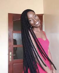 But it's totally possible using some basic, affordable tools. Yarn Hair Extensions Video Natural Hair Styles Yarn Braids Styles African Braids Hairstyles