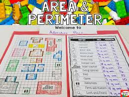 Area And Perimeter Design A Theme Park Area And Perimeter Theme Park School Fun