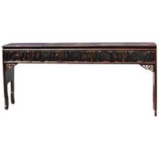 Paired with the metal frame and adjustable feet, it's stable and capable. Best Narrow Console Tables For Sale On 1stdibs