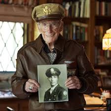 Not Only Did Herb Want To Put On His Uniform And Medals But He Also Brought Out His Bomber Jacket He S A Champ In 2020 Bomber Jacket Vintage Pilot Uniform Army Men