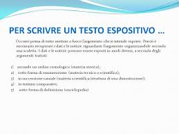 Il Testo Espositivo Ppt Video Online Scaricare