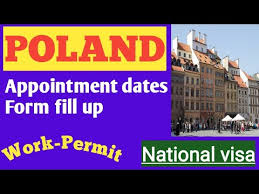 A valid passport along with uk residence permit of the applicant. Poland Work Permit Visa Appointment Date Form Fill Up Sample Poland Work Permit Interview Form Link Youtube