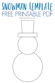 If you want to make your own frog with your kiddos, scroll down to the end of this post to grab the free template. Snowman Template Free Printable Pdf Crafts On Sea