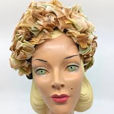 Chapeau élégant en velours marron Roger Hackett