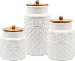 Here's a selection of the prettiest umbrian & tuscan style canisters the first tuscan canister set (click the pic to explore!) is from montelupo fiorentino, just. Country Kitchen Canister Sets Ceramic