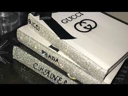 Diy Chanel Perfume Art Youtube Chanel Book Decor Chanel Decor Glam Decor