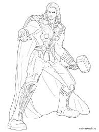 Free printable thor coloring pages for kids! Thor Coloring Pages Free Printable Thor Coloring Pages