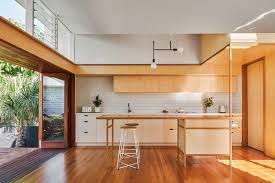 It is a sort of floating floor which is installed on a foamy platform and unattached to the subfloor beneath it. Best 60 Modern Kitchen Dark Hardwood Floors Design Photos And Ideas Dwell