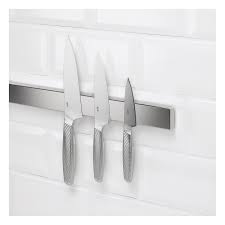 The hooks are perfect for hanging things like wash cloths or exfoliating gloves. Kungsfors Magnetic Knife Rack Stainless Steel Ikea