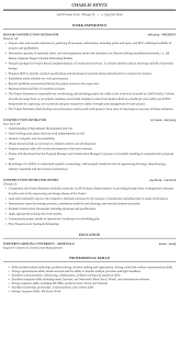 Resumes for construction estimator position must reflect the image as an analytical, organized, and learned candidate, having good mathematical skills, knowledge of cost estimation as per state policies, and ability to evaluate construction plans. Construction Estimator Resume Sample Mintresume