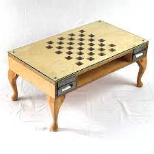 5.0 out of 5 stars. Cut Out Chess Coffee Table By Tilt Originals Notonthehighstreet Com