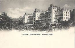 Evian Les Bains 1902 Carte Pionniere Le Splendide Hotel Numero D Objet 480077589 Proust Places Of Importance In 2019 France Places