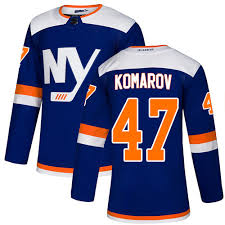 Adidas Premier Leo Komarov Youth Blue Nhl Jersey 47