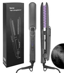 Shop all hair straighteners and styling tools. Steam Fast Hair Straightener Brush Spray Flat Iron Comb Ceramic Afety Swanky Products