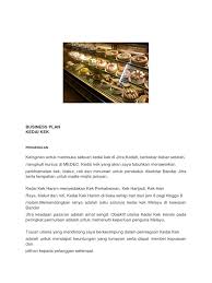 Pola ini bermakna tentang hubungan antara. Business Plan Kek