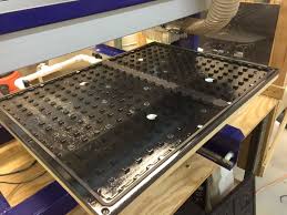 This Is A 24 X 32 Vacuum Table For A Shopbot Cnc Router Cnc Cnc Router Vacuums