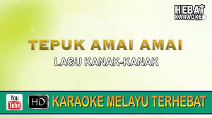 Susu lemak manis santan kelapa muda adik jangan menangis emak ada kerja. Tepuk Amai Amai Karaoke L Minus One Tanpa Vocal Lirik Video Hd Chords Chordify