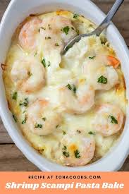 It tastes worth a million bucks yet is so simple. Shrimp Scampi Pasta Bake Is A Delicious Creamy And Filling Pasta Dish Packed With Shrimp Shrimp Recipes Easy Shrimp Recipes For Dinner Seafood Lasagna Recipes