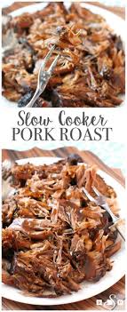 With pork tenderloin recipes ranging from traditional to exotically flavored, food.com has got you covered. Slow Cooker Pork Roast Made Easy In The Crock Pot With Just A Few Ingredients Tender Fla Slow Cooker Pork Roast Pork Roast Recipes Easy Slow Cooker Recipes