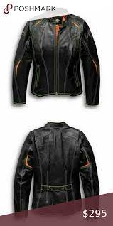 New Harley Davidson Harker Leather Jacket Leather Jacket Leather Riding Jacket New Harley Davidson