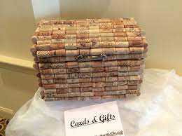 Maybe you would like to learn more about one of these? Diy Wine Cork Card Box Winecorks Cardbox Wine Cork Art Cork Crafts Diy Wine Cork Wedding
