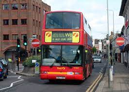 London Bus Routes Route W8 Chase Farm Hospital Lea Valley Leisure Complex Route W8 First London Tn867 V867hby