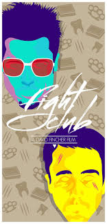Alternative movie poster for Fight Club by Rohan Jha