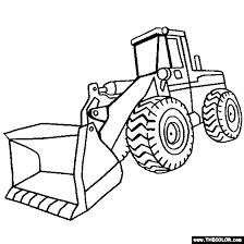 Feel free to print and color from the best 37+ heavy equipment coloring pages at getcolorings.com. Front Loader Construction Vehicle Coloring Page