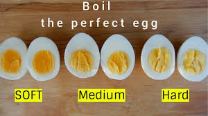 Let the eggs stand in the hot water for 4 to 12 minutes, depending on how firm or set you want the yolks to be. How To Make The Perfetct Boiled Egg Soft Medium Hard Youtube